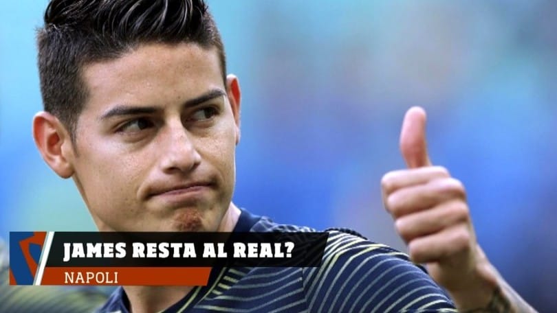 Napoli, James Rodriguez resta al Real?