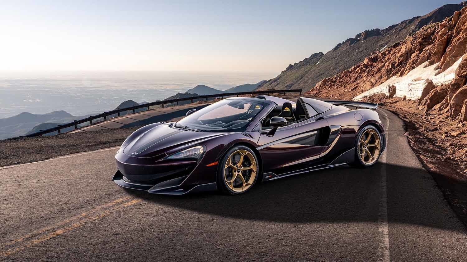 McLaren 600LT Spider Pikes Peak Collection: le immagini