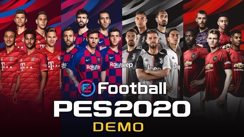 eFootball PES 2020: trailer di lancio, demo e svelata la copertina del gioco