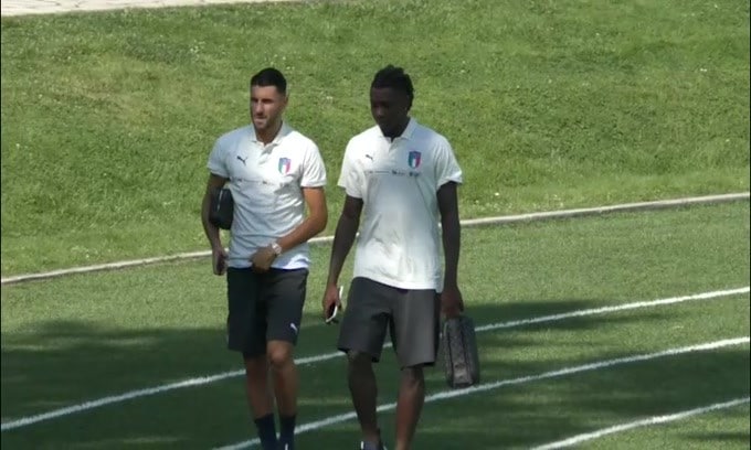 Moise Kean va all'Everton