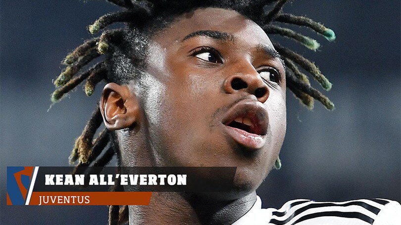 Juventus, è fatta per Kean all'Everton