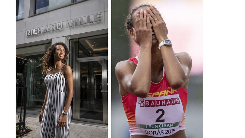 Richard Mille al polso della Campionessa europea Maria Vicente