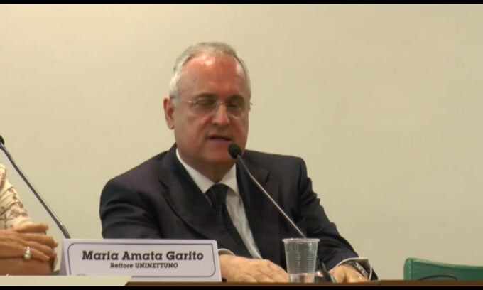 Lotito: "Bisogna lavorare sia sull'aspetto fisico che culturale"