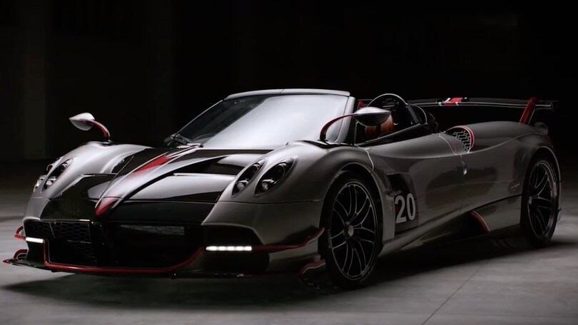 Pagani Huayra BC Roadster, potente e ultraleggera