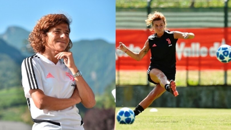 La Juventus Women a lavoro tra autografi e sorrisi