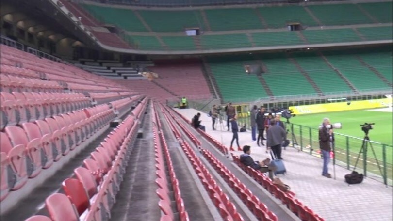 Stadio San Siro, chiusi sei settori