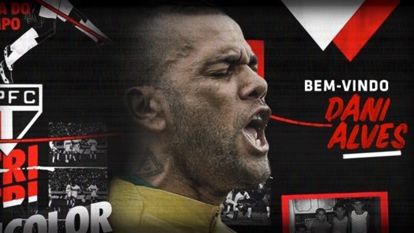 Ufficiale, Dani Alves al San Paolo: ha scelto la maglia numero 10