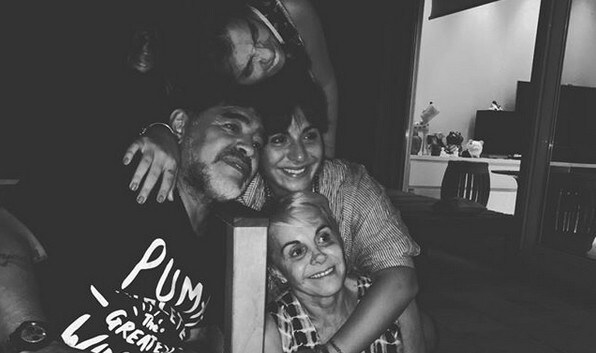 Maradona, il messaggio di pace di Giannina