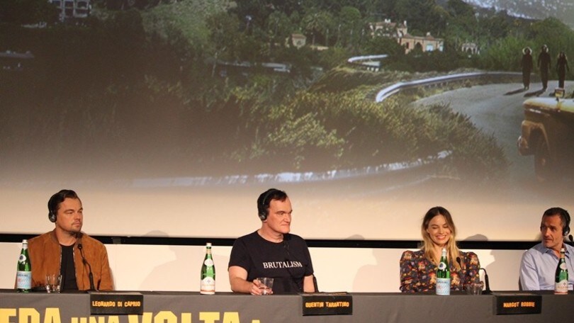 Quentin Tarantino a Roma racconta la sua Hollywood degli anni '60