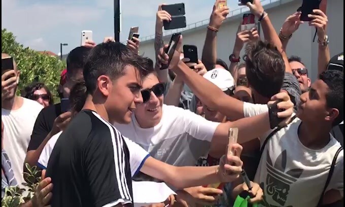 Dybala lascia il J-Medical: entusiasmo per l'argentino