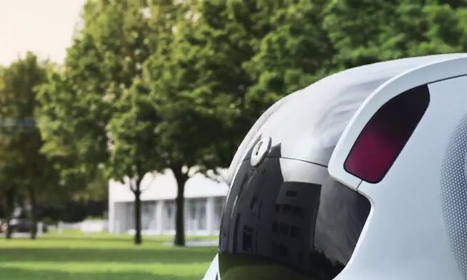 Smart vision EQ fortwo, il video del futuro