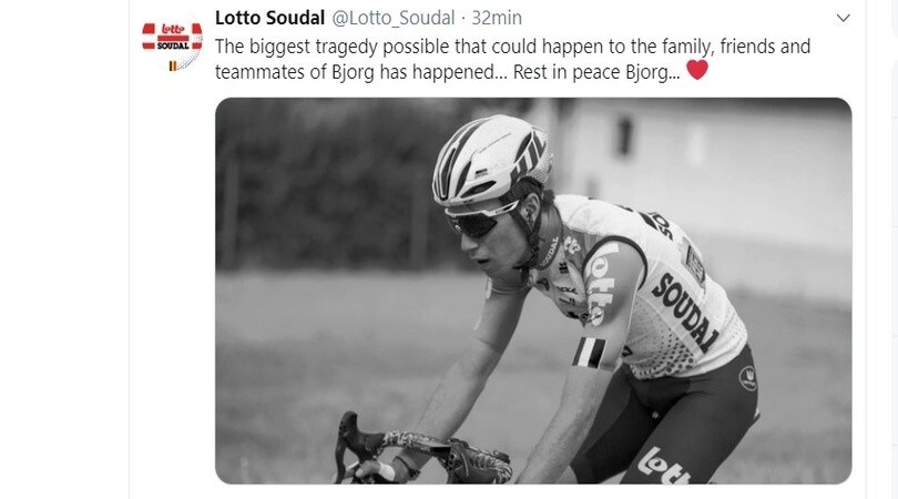 Lambrecht muore in un incidente. Tragedia al Giro di Polonia