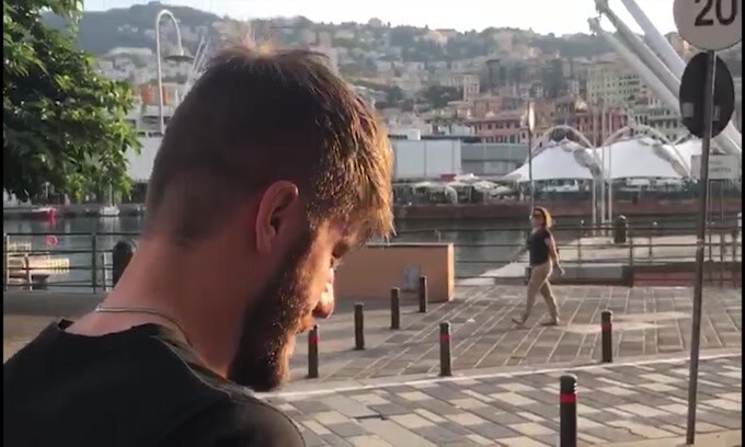 Genoa, visite e selfie per Schone