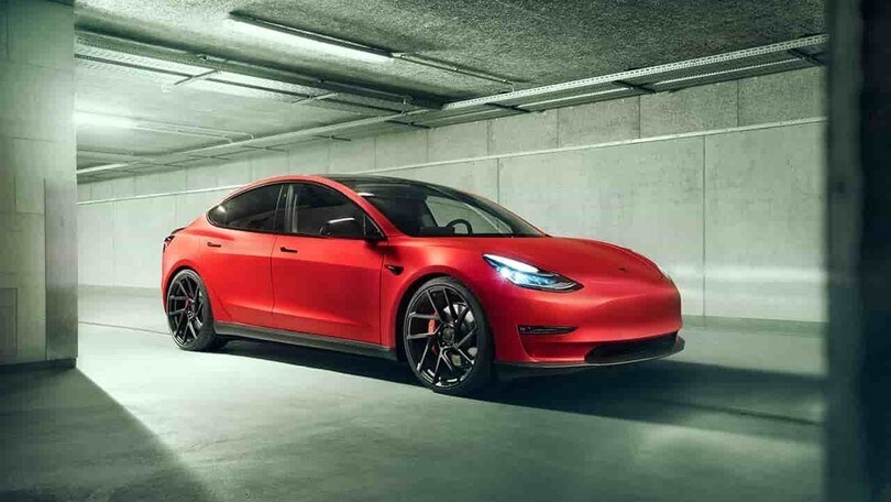 Tesla Model 3, il tuning cattivo di Novitec