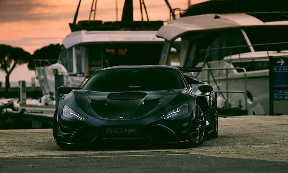 Tushek TS 900 Apex, le immagini della supercar ibrida