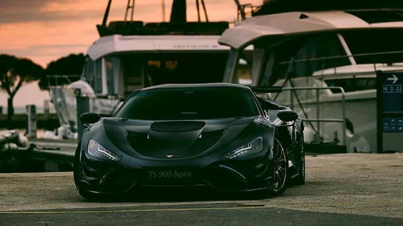 Tushek TS 900 Apex, le immagini della supercar ibrida