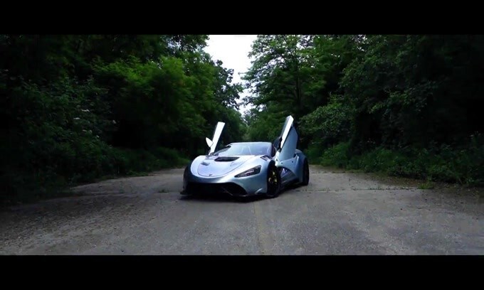Tushek TS 900 Apex, ecco la supercar ibrida VIDEO