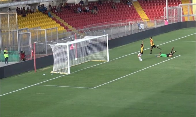 Il Benevento fa sei gol al Castrovillari