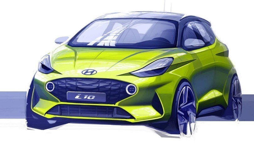 Hyundai svela il primo bozzetto della sua Nuova i10