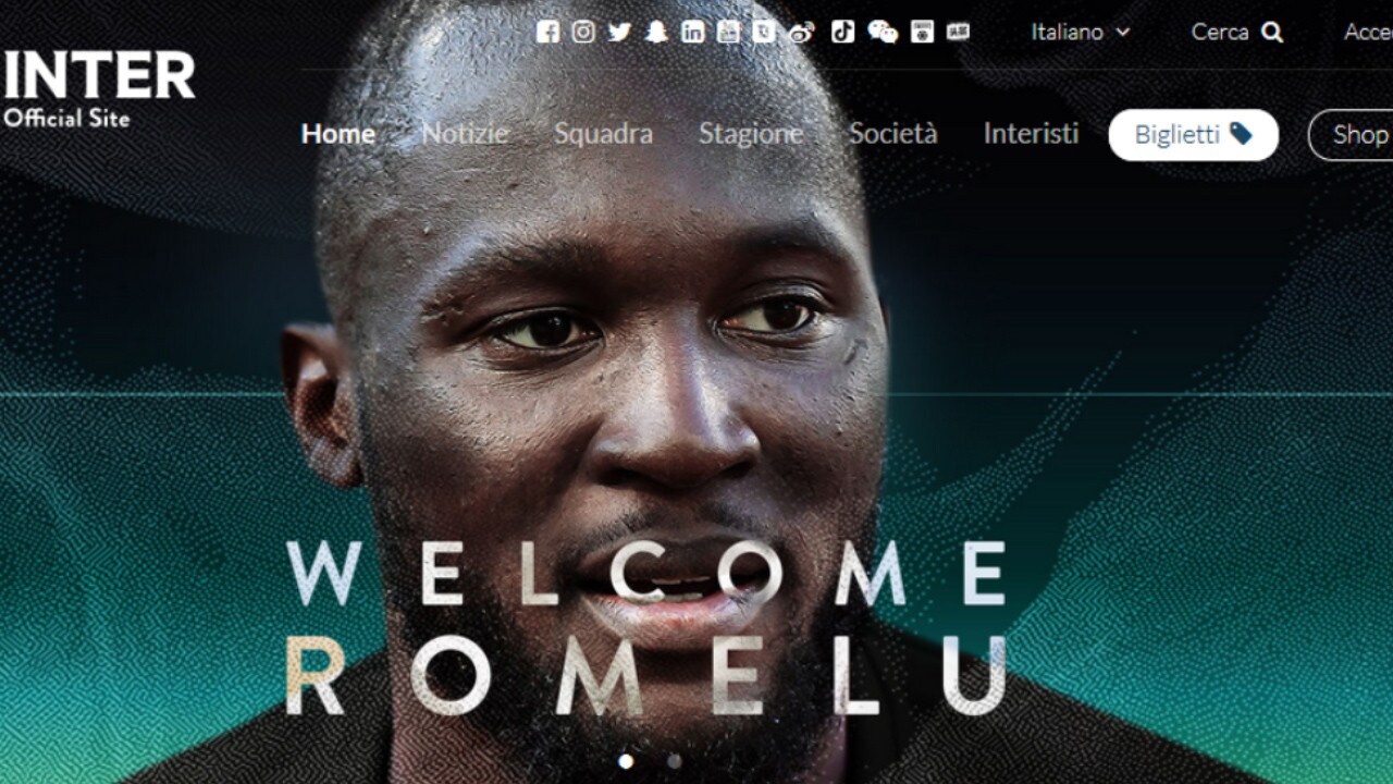 Lukaku è ufficialmente dell'Inter