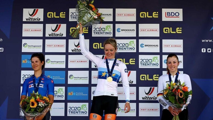 Europei, Cecchini argento su strada