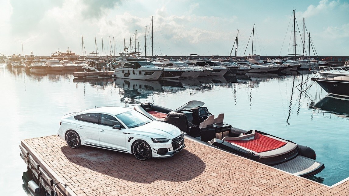 ABT, tra auto e barche con RS5-R Sportback e Strider