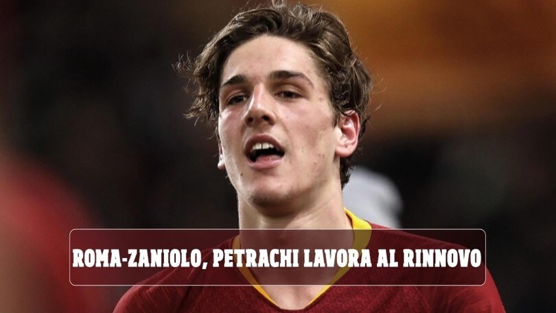 Roma, Petrachi lavora al rinnovo di Zaniolo