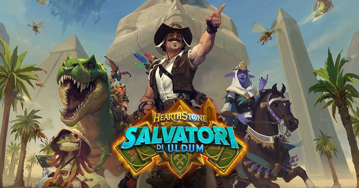 "I Salvatori di Uldum": live la nuova espansione di Hearthstone