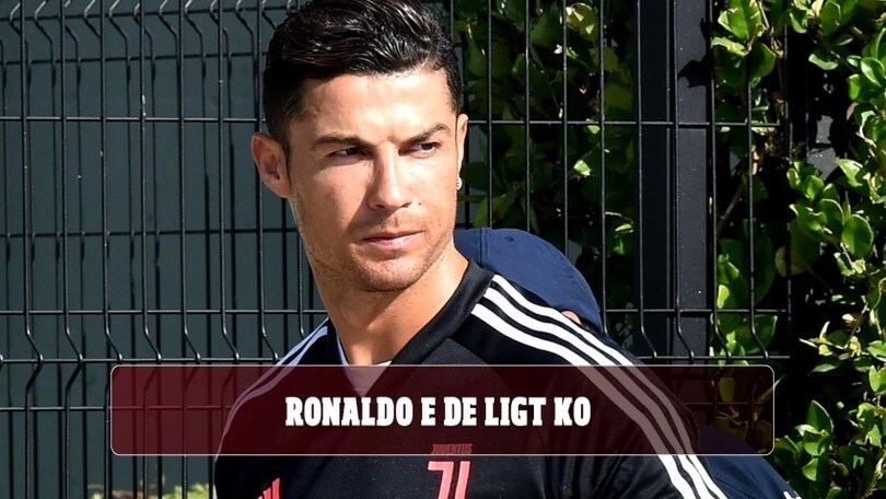 Juventus, stop per Ronaldo e De Ligt
