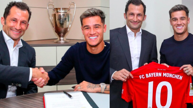 Coutinho al Bayern, che sorrisi con Salihamidzic