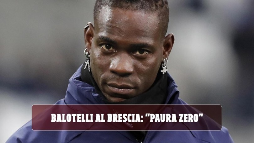 Balotelli al Brescia, la conferenza stampa