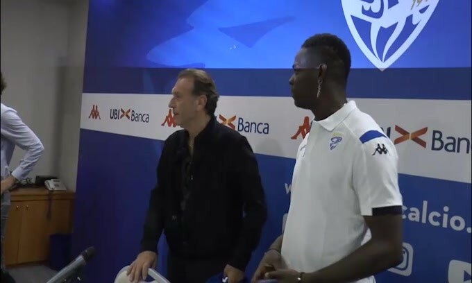 Conferenza di Balotelli: ci sono anche Enock e Raiola