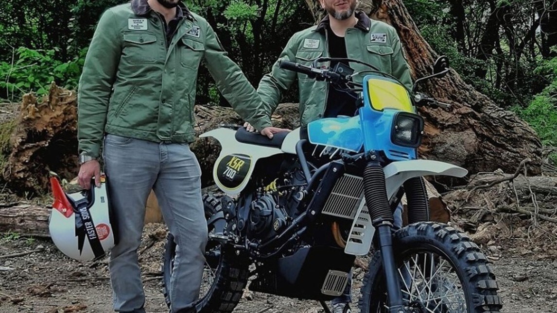 Yamaha, la special XSR 700 TT: le immagini