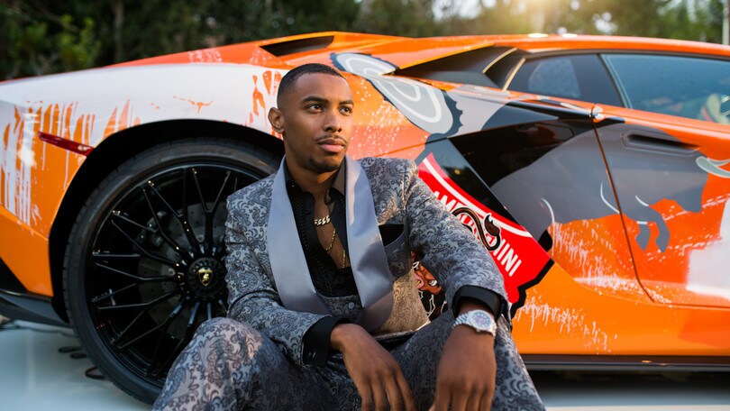 Lamborghini Aventador S dipinta da Skyler Grey