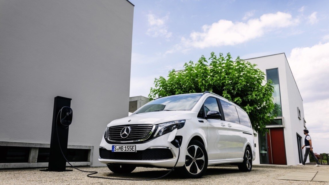 Mercedes EQV, il volto elettrico di Classe V