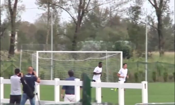 Brescia, primo allenamento per Balotelli
