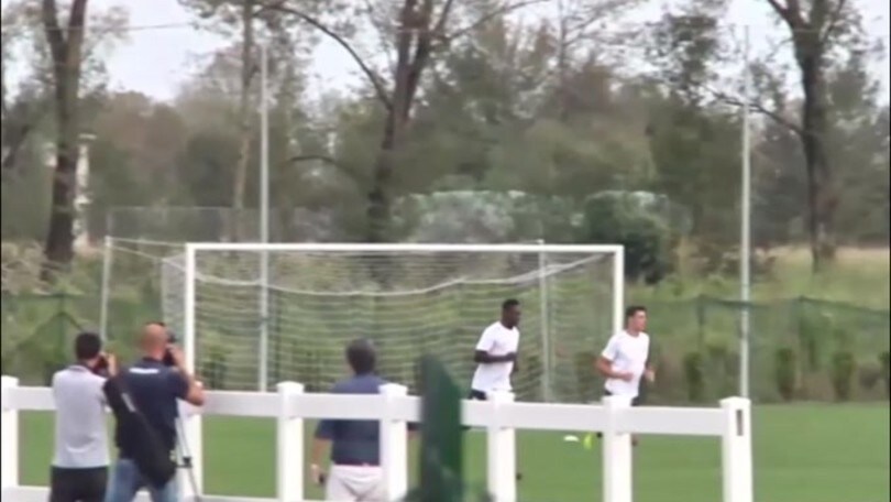 Brescia, primo allenamento per Balotelli