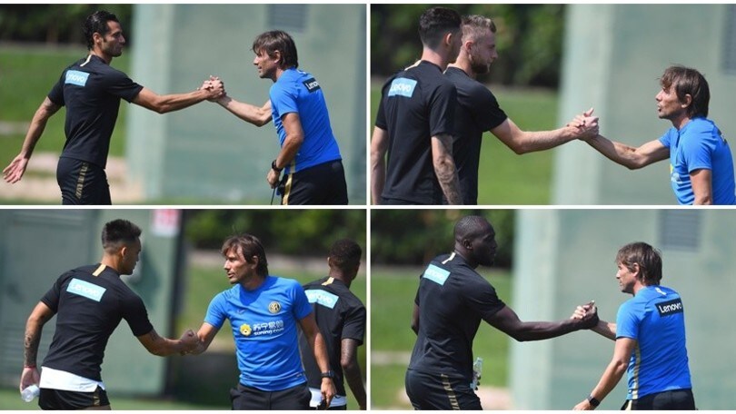 La carica di Conte: motiva il gruppo uno per uno