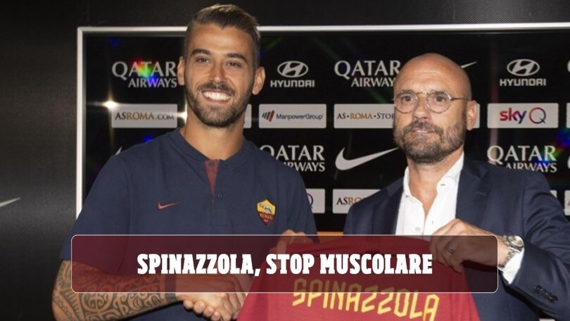 Spinazzola, stop muscolare: salta Roma-Genoa