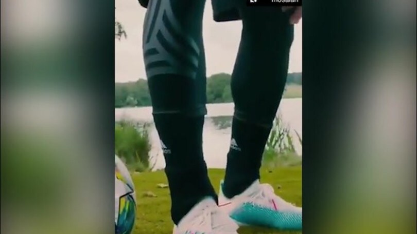 Salah, sprint sull'acqua