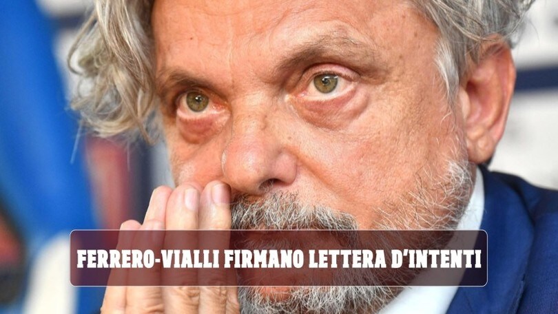 Cessione Sampdoria, Ferrero e Vialli firmano una lettera d'intenti