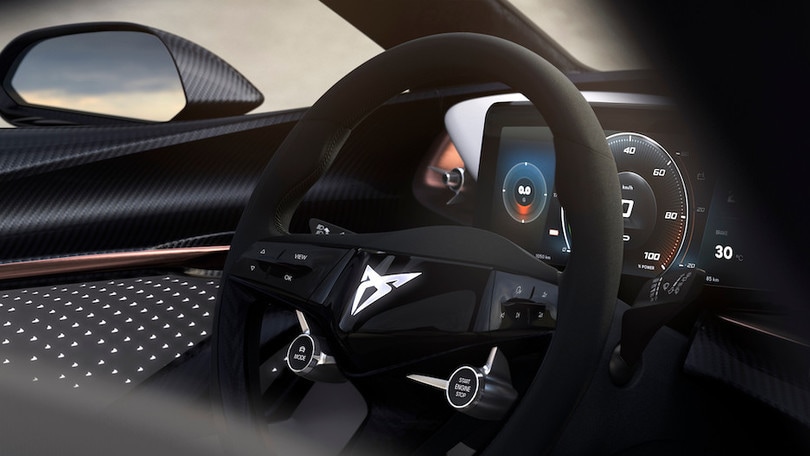 Cupra Concept, dettagli degli interni in anteprima