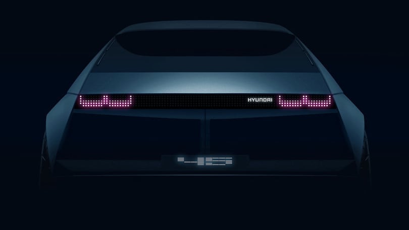 Hyundai 45 Concept, verso il futuro con l'elettrico vintage