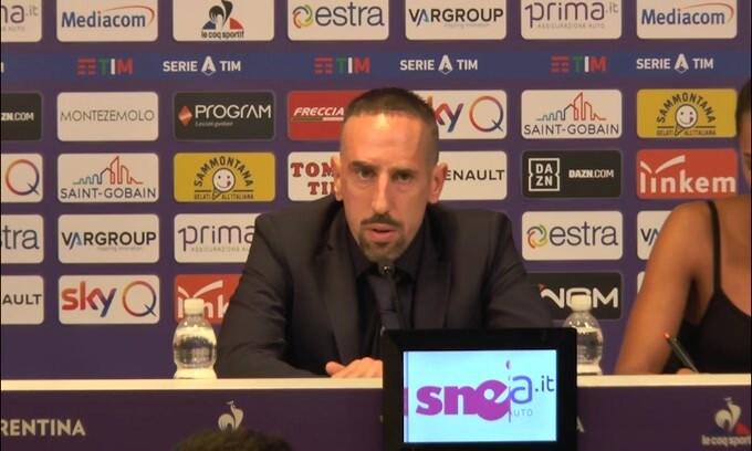 Ribery: "Grazie alla dirigenza sono alla Fiorentina"