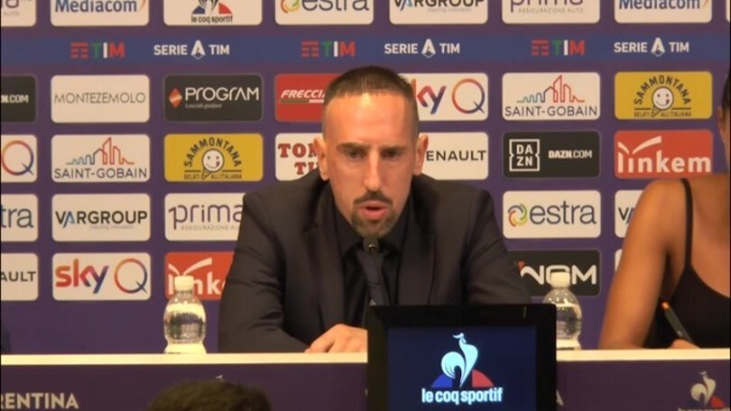 Ribery: "Aiuto la Fiorentina, non faccio concorrenza a Cr7"