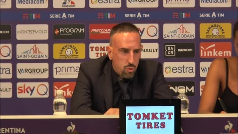 Ribery: "Vorrei arrivare a 40 anni come Totti"