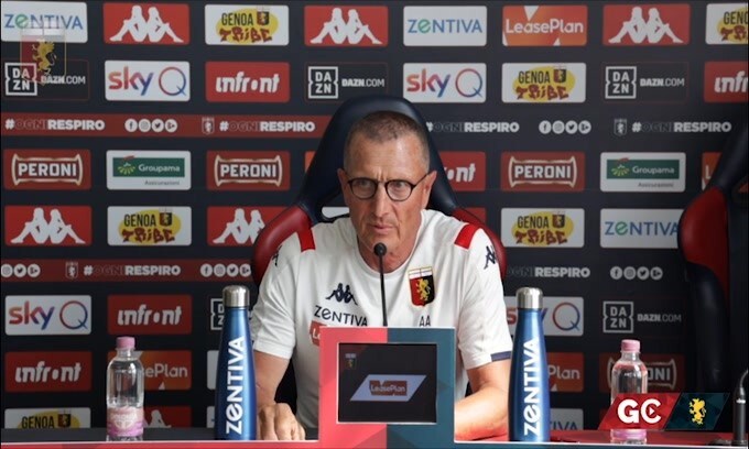Andreazzoli: "Faccio i complimenti alla società"