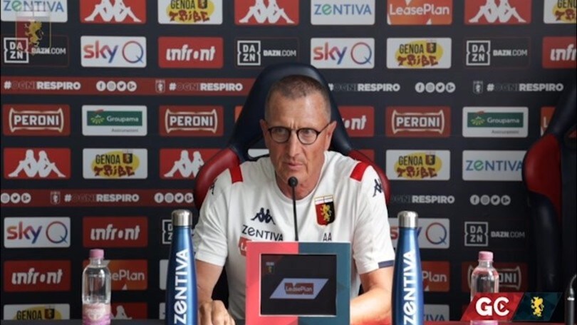 Andreazzoli: "Faccio i complimenti alla società"