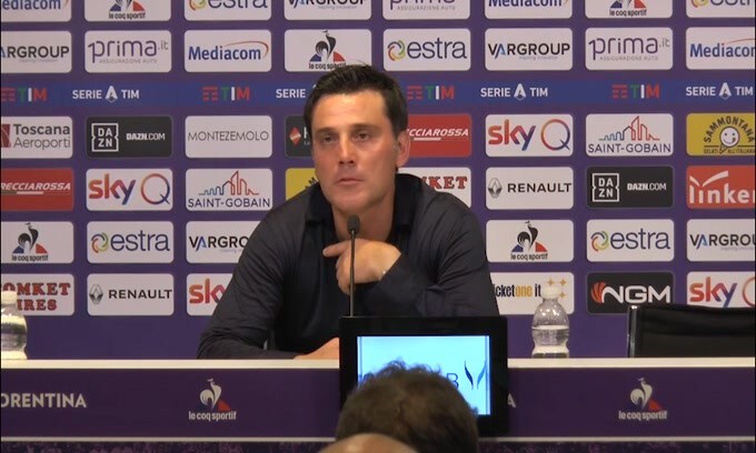 Montella sui cori razzisti: "Non ho sentito,forse erano contro di me"