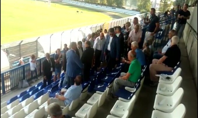 Berlusconi in tribuna per l'esordio del Monza